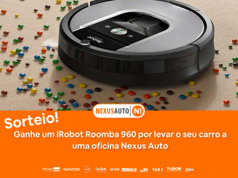 Participe no sorteio de uma iRobot Roomba 960